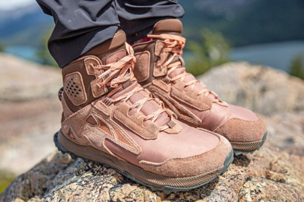 Altra Lone Peak Hiker 2 Women’s Hiking Boots Brown Mauve Size 8 Traill